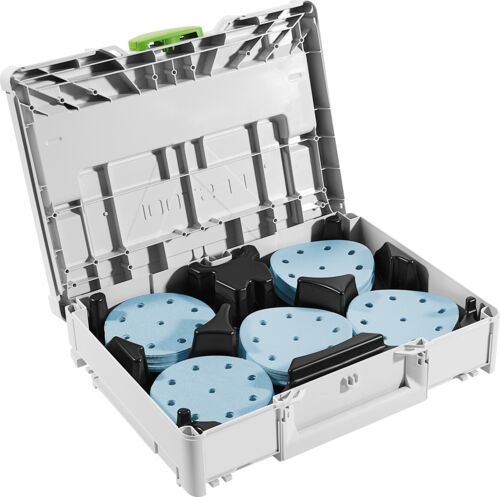 Slipband Festool Granat; 125 mm; P60/80/120/180/220; 100 st.