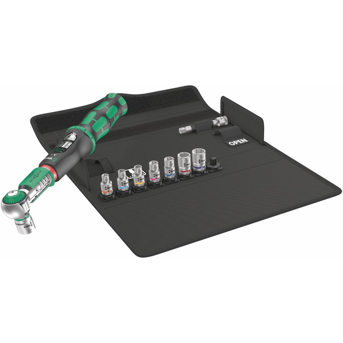 Vridmomentnyckel Wera Safe-Torque A 1 Imperial Set 1; 1/4''; 2-12 Nm; 10 st.