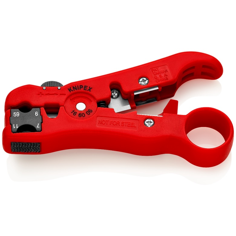 Rengöringsverktyget för kontakter Knipex 166006SB; 125 mm