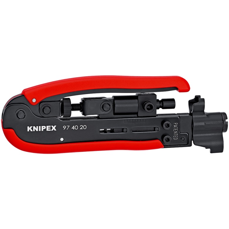 Crimpverktyg för isolerade kabelögon och kontakter Knipex 974020SB; 175 mm