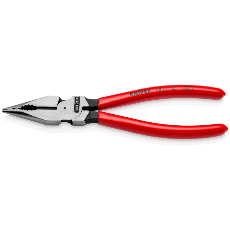 Flacktång Knipex 0821185; 185 mm