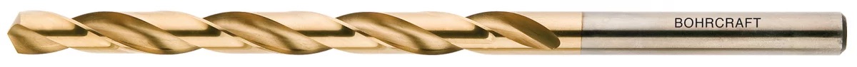 Borr för metall Bohrcraft BC13610301000; HSS-E; DIN 340; 10x121x184 mm