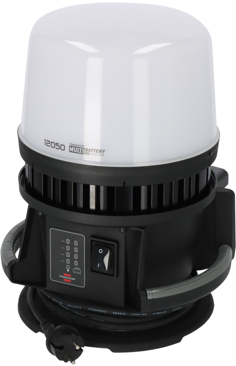Lykta Brennenstuhl 12050 MH; LED; 18 V (utan batteri och laddare)