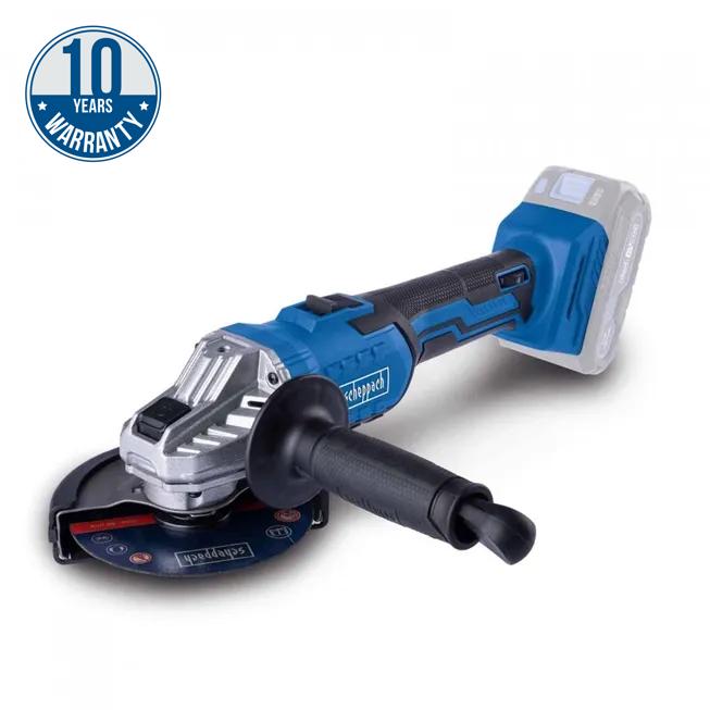 Vinkelslip Scheppach C-AG125-X; 20 V (utan batteri och laddare)