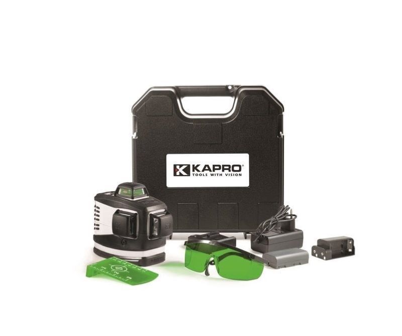 Korslinjelaser Kapro 883HG ProLaser 3D + tillbehör