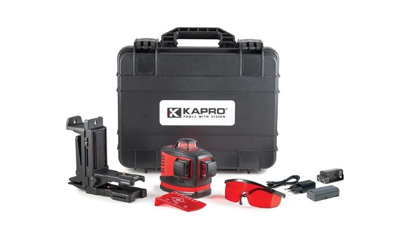 Korslinjelaser Kapro 883H ProLaser 3D + tillbehör