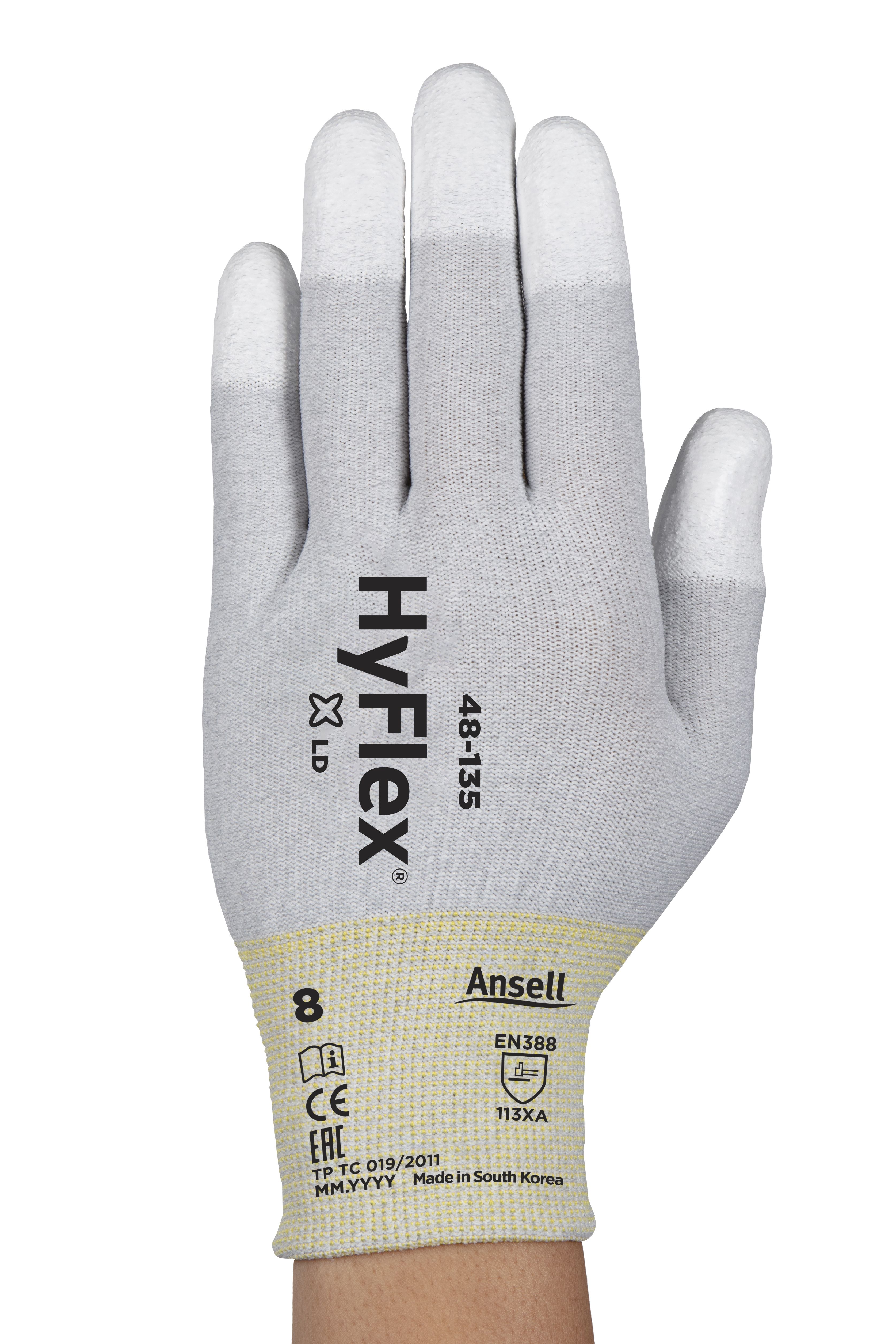 Handskar Ansell HyFlex 48-135; 9 storlek