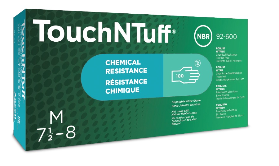 Handskar Ansell TouchNTuff 92-600; M; 100 st.