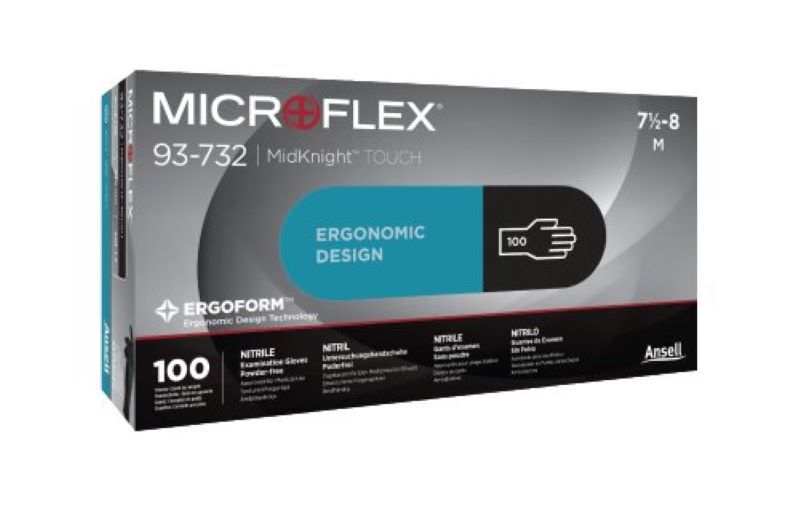 Handskar Ansell Microflex 93-732; L; 100 st.