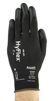 Handskar Ansell HyFlex 48-101; 10 storlek