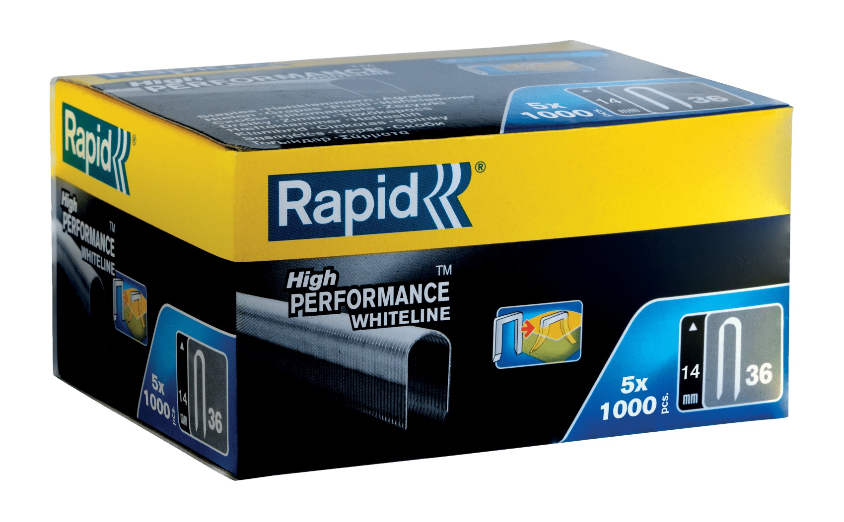 Häftklammer  Rapid 11886911; 14 mm; 5000 st.; typ 36