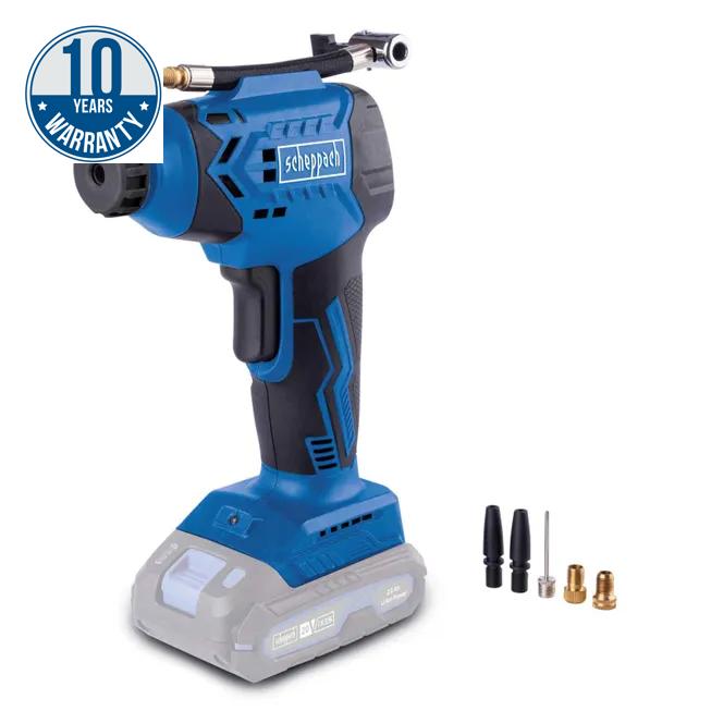 Sladdlös luftpump Scheppach C-AC20-X; 20 V (utan batteri och laddare)