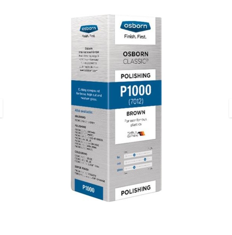 Polering pasta Osborn L779007013; 700 g; Brun