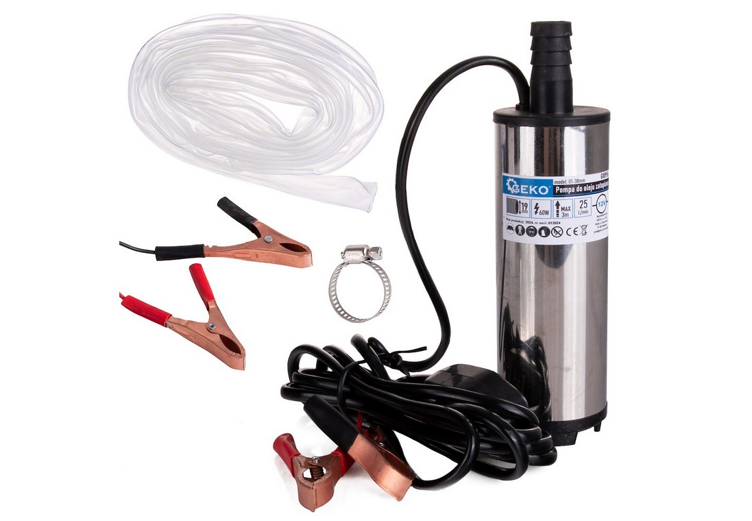 Oljepump  Geko G00956; 12 V