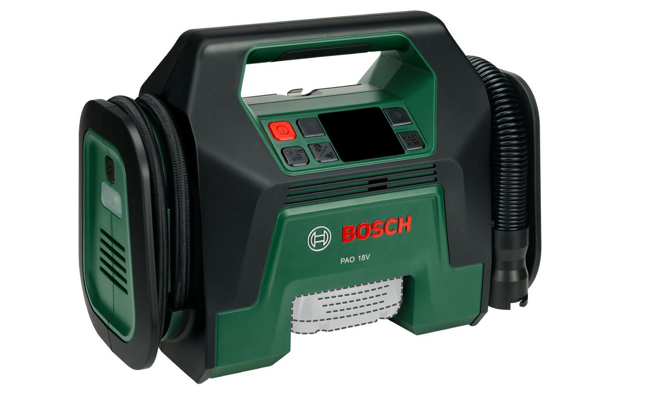 Batteri luftkompressor Bosch PAO; 18 V (utan batteri och laddare)