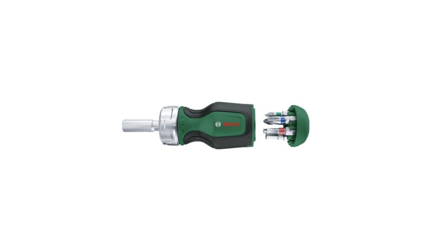 Skruvmejselskaft Bosch 1600A032UZ + Bits spår