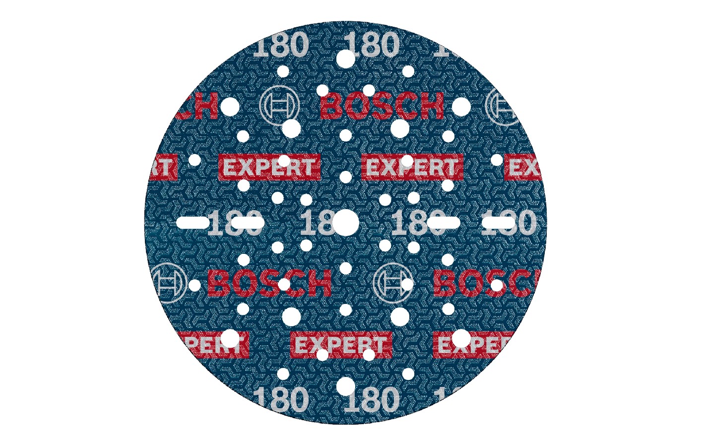 Sandpapper för excenterslipar Bosch 2608902444; 150 mm; P180; 6 st.