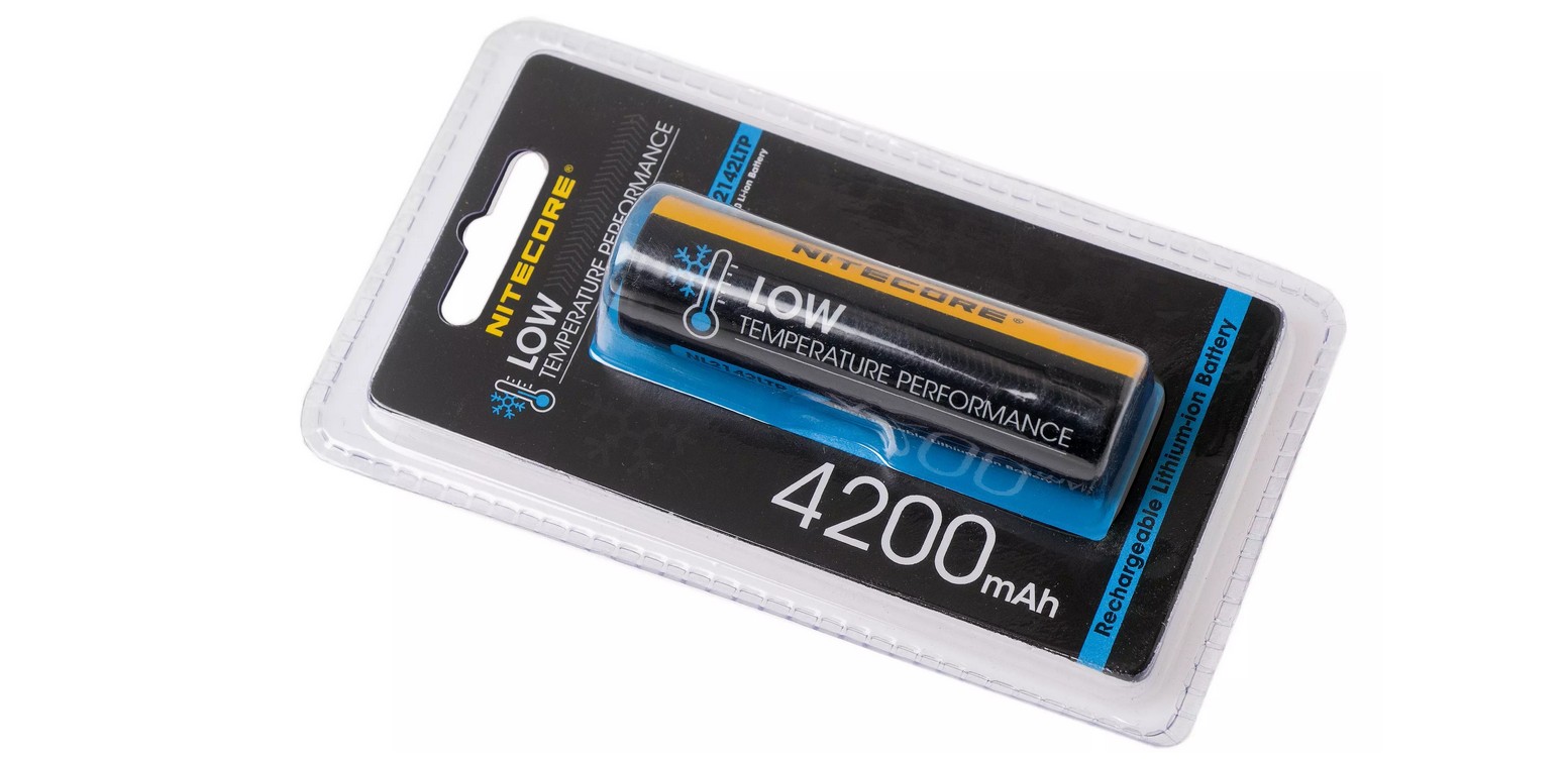 Batteri Nitecore NC-NL2142LTP; 3,6 V; 4,2 Ah