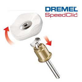 Polerskiva Dremel 423S, 3,2 mm, 25,0 mm