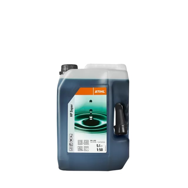Olja för tvåtaktsmotor Stihl HP Super; 5 l