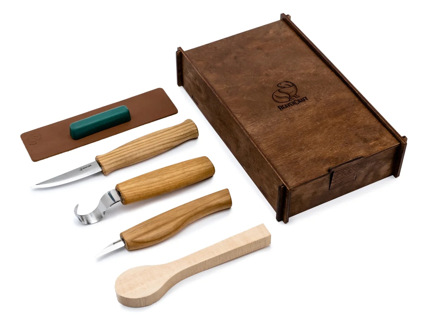 Snideriset BeaverCraft S13BOX; för snidning av skedar och andra träprodukter