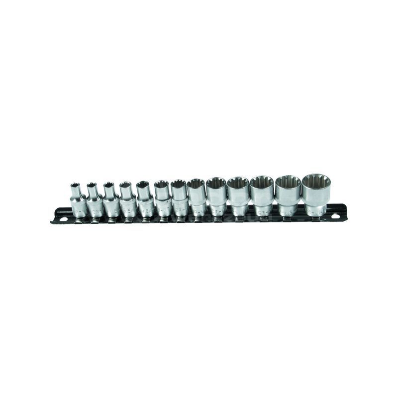Hylsnyckelsats Condor Werkzeug C2113; 4-14 mm; 1/4''; 13 st.