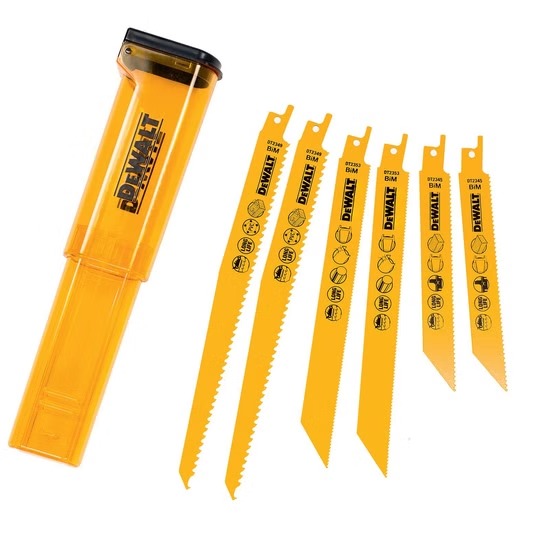 Tigersågsbladsats DeWalt DT2444-QZ; 152/203/228 mm; 6 st.