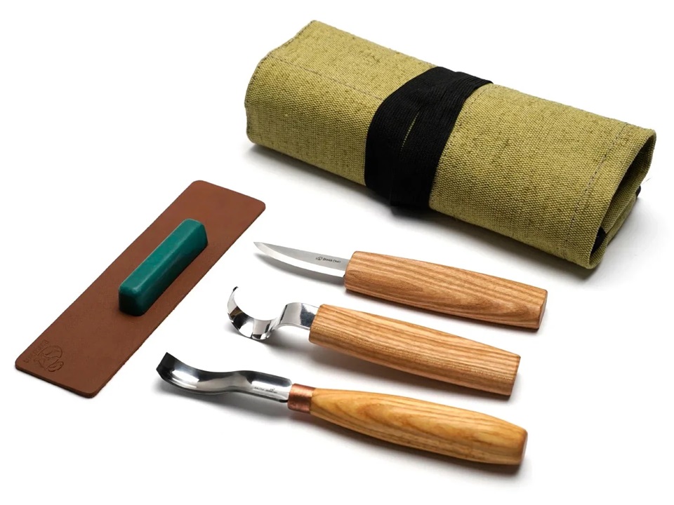 Snideriset BeaverCraft S38; för snidning av skedar och andra träprodukter