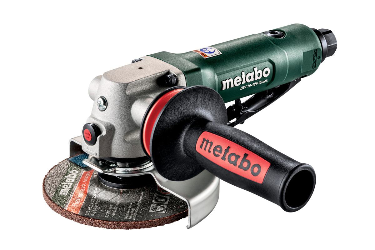 Tryckluftsdriven vinkelslip Metabo DW 10-125 Quick; 125 mm