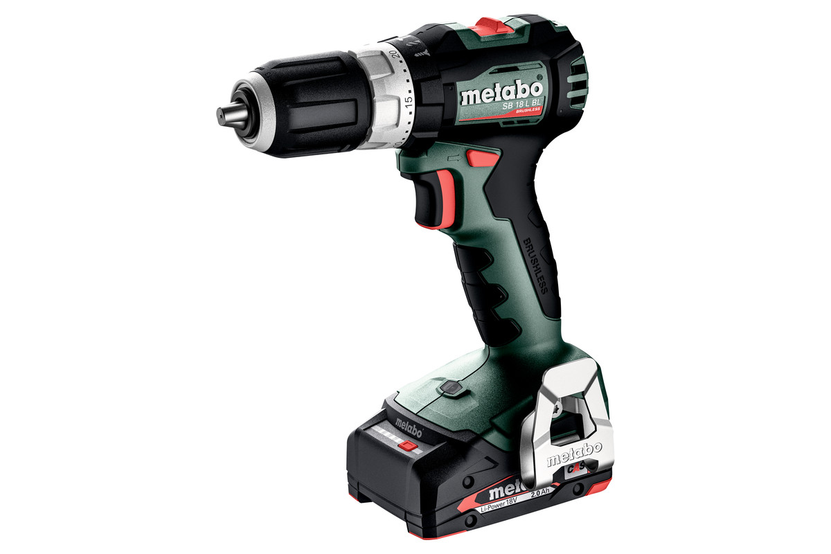 Slagskruvdragare / borr Metabo SB 18 L BL; 18 V; 2x2,0 Ah batt.