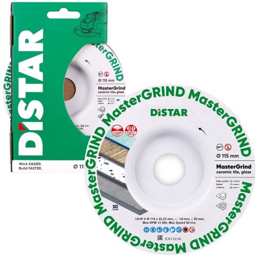 Diamantsågskiva för torr- och våtkapning DISTAR 87015424065; 115 mm; 1,8 mm