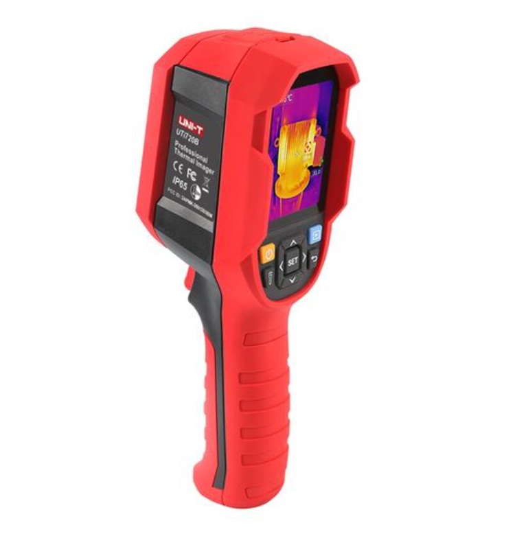 Infraröd termometer UNI-T UTi720B; 3,7 V; 1x5,0 Ah batt.