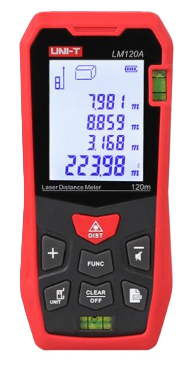 Laseravståndsmätare UNI-T LM120A