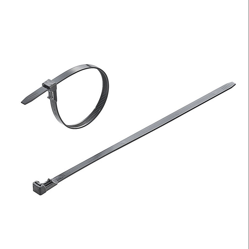 Spännet  Weidmuller CBR-250/7.5B; 7,5x250 mm; 100 st.; svart