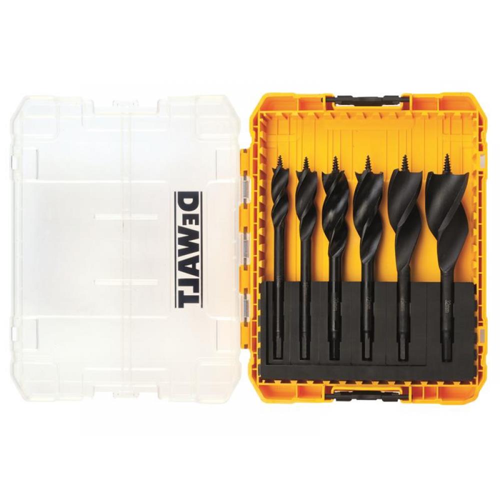 Träborrsats DeWalt DT90238-QZ; 13-32 mm; 6 st.