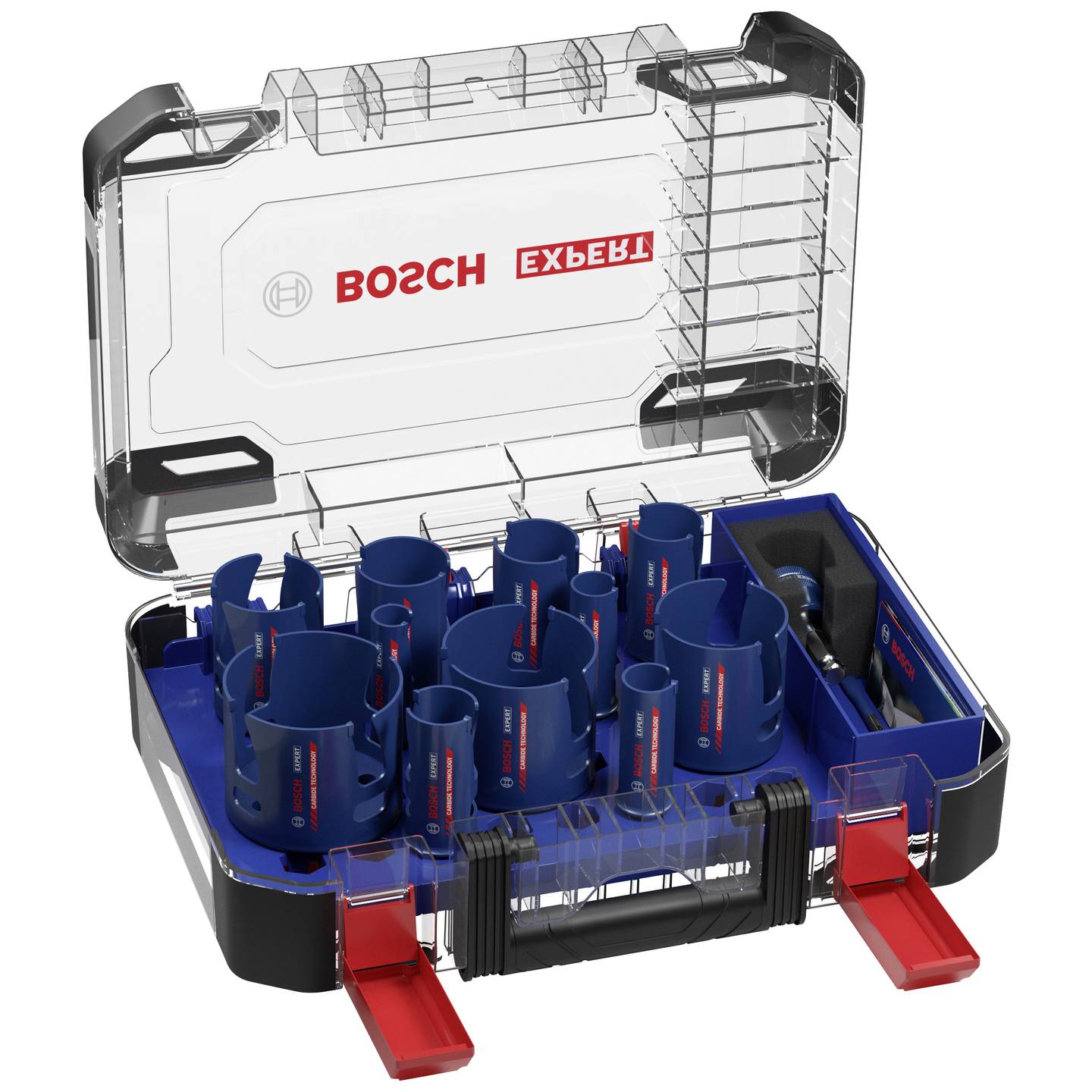 Sågkransar Bosch EXPERT CONSTRUCTION MATERIAL; 20-76 mm; 15 st.