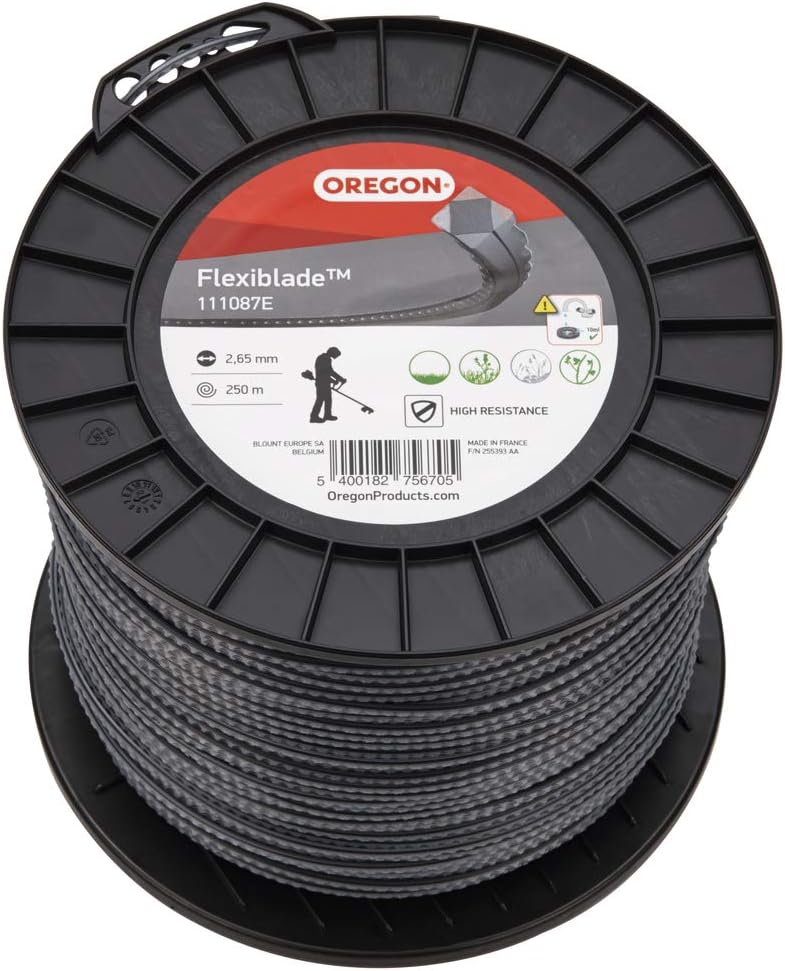 Trimmertråd Oregon FlexiBlade 111087E; 2,65 mm x 250 m