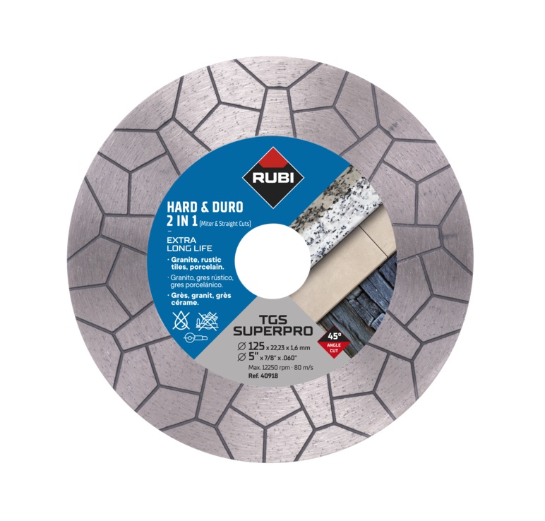 Diamantkapskiva Rubi TGS 125 SUPER PRO; 125 mm
