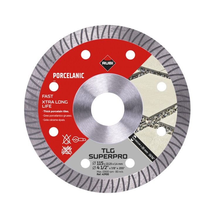 Diamantkapskiva Rubi TLG 115 EXT SUPERPRO; 115 mm