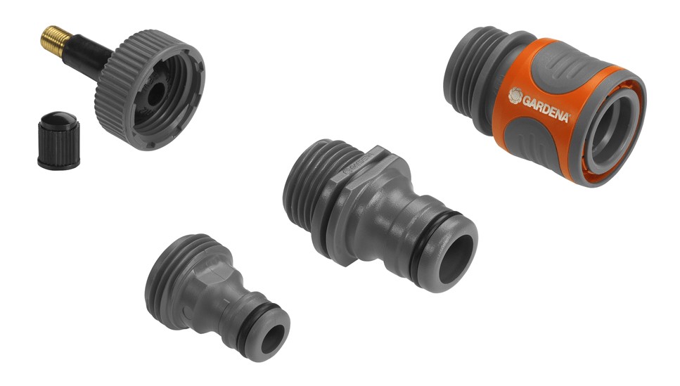 Bevattningsanslutningar set Gardena 02770-20; 4 st.