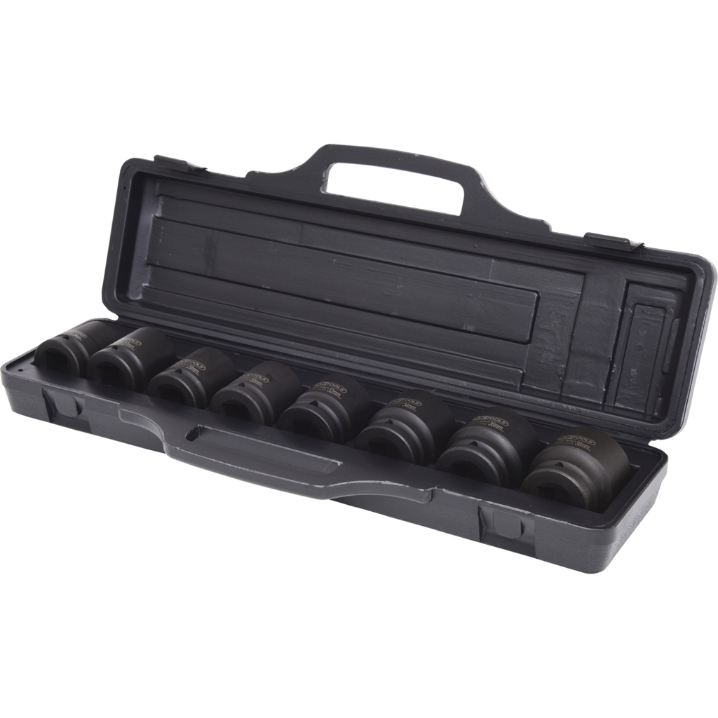 Krafthylsesett KS Tools 515.0210; 3/4''; 24-38 mm; 8 st.