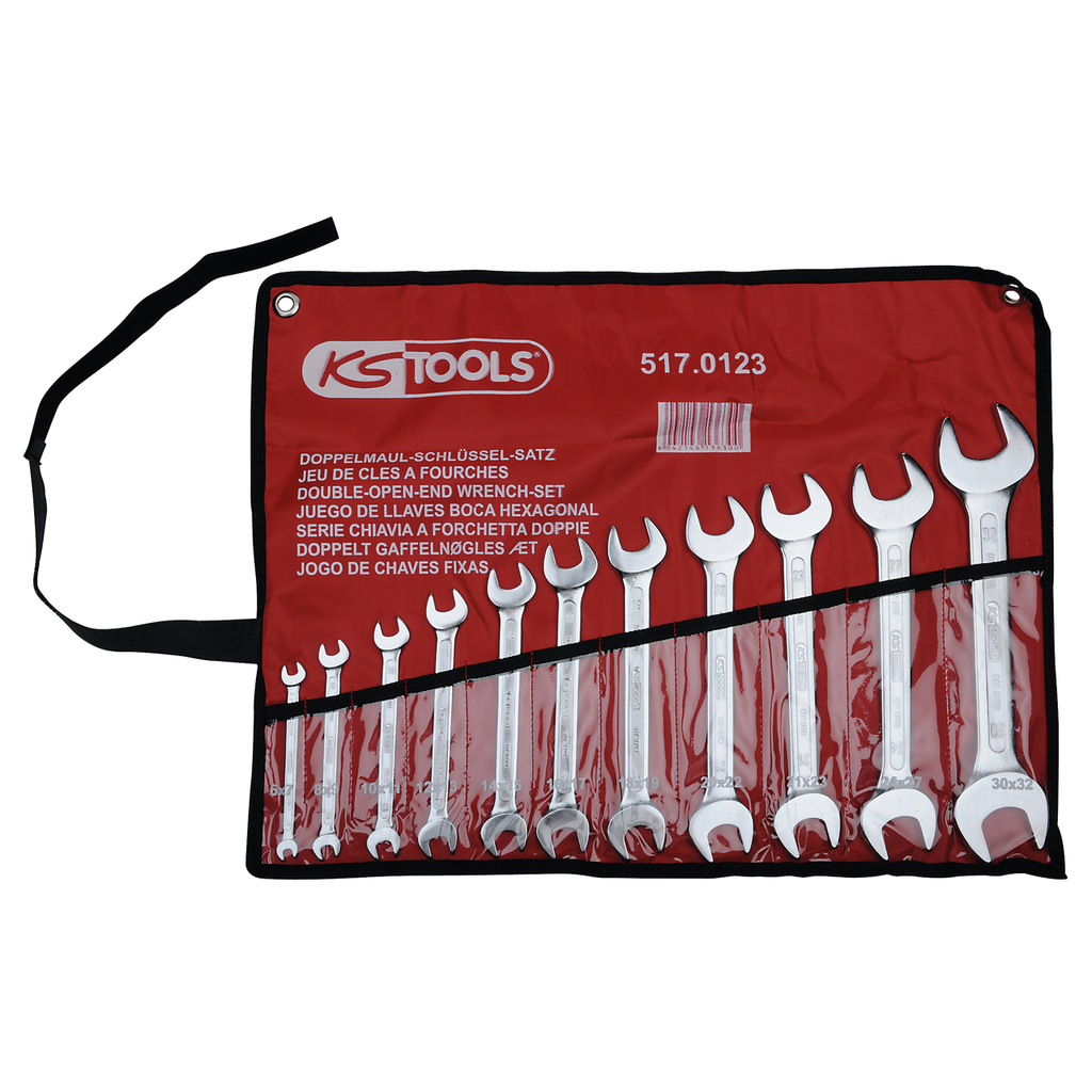 Hylsnyckelsats KS Tools 517.0123; 6-32 mm; 11 st.