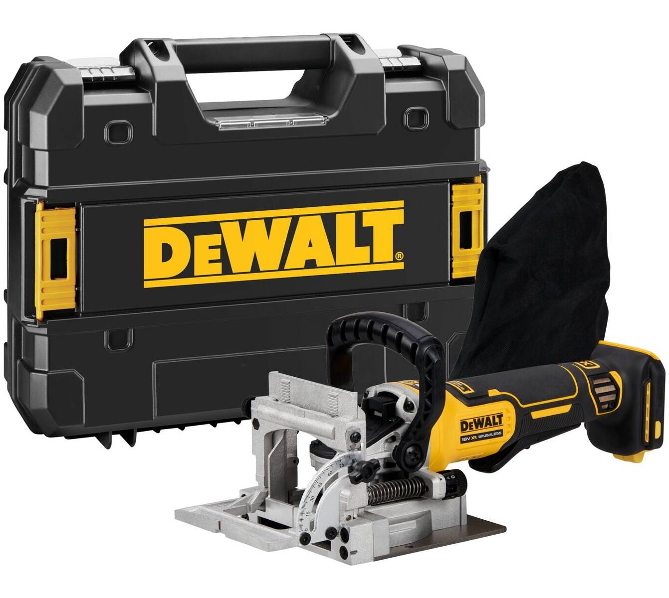 Sladdlös kantfräs DeWalt DCW682NT-XJ; 18 V (utan batteri och laddare)