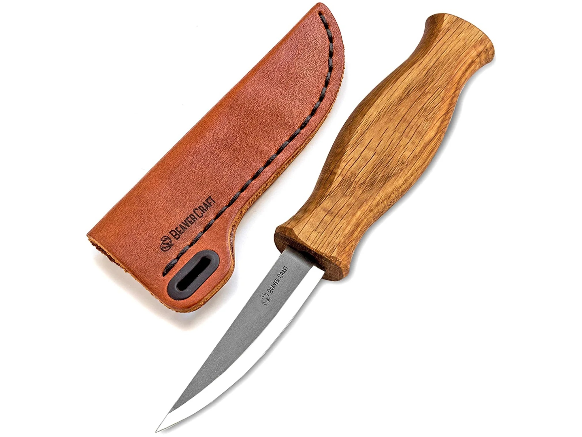 Kniv BeaverCraft C4S; 80 mm; för träsnideri