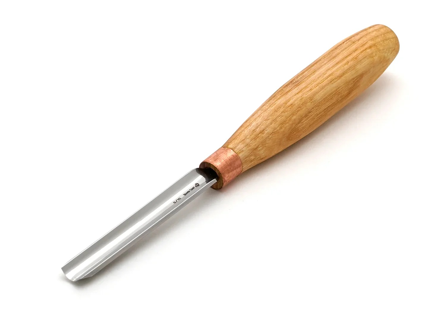 Halvrunt stämjärn BeaverCraft K9/10; för träsnideri