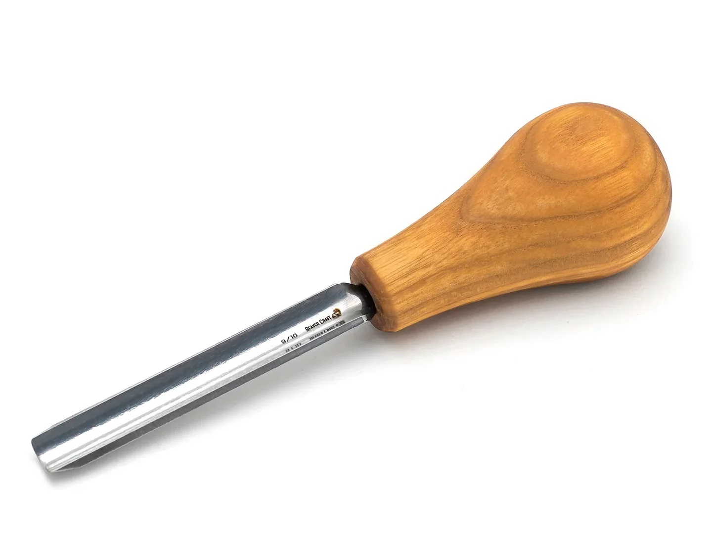 Halvrunt stämjärn BeaverCraft P9/10; för träsnideri