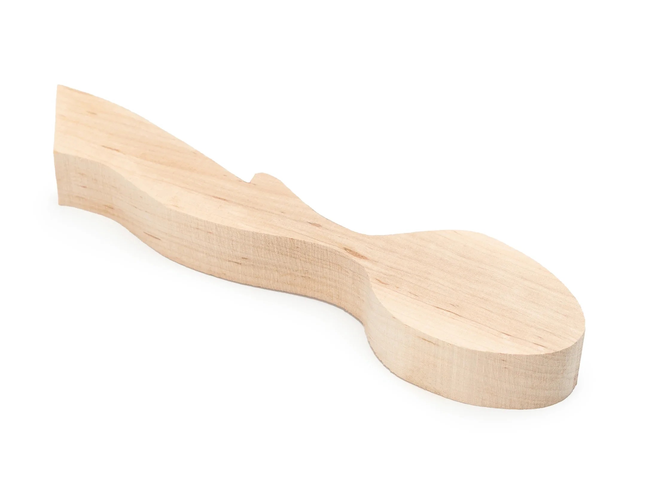 Träsked blank BeaverCraft B2; 195x45x20 mm; för snidning
