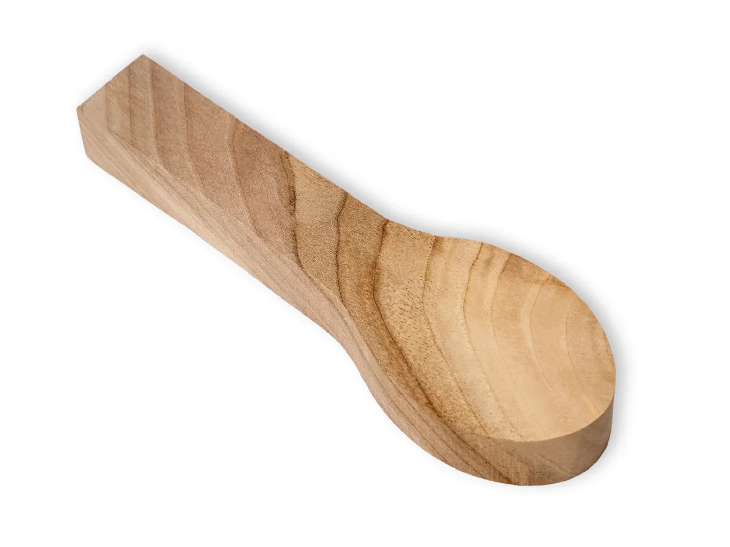 Träsked blank BeaverCraft B7 walnut; 165x50x20 mm; för snidning