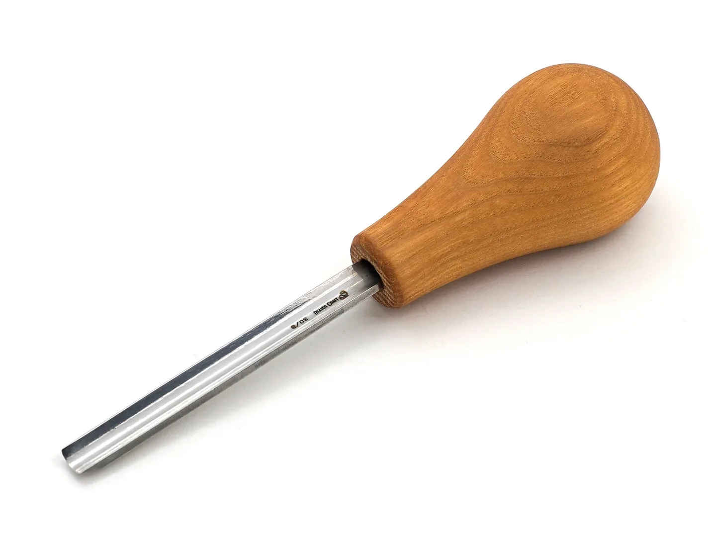 Halvrunt stämjärn BeaverCraft P8/08; 8 mm; för träsnideri