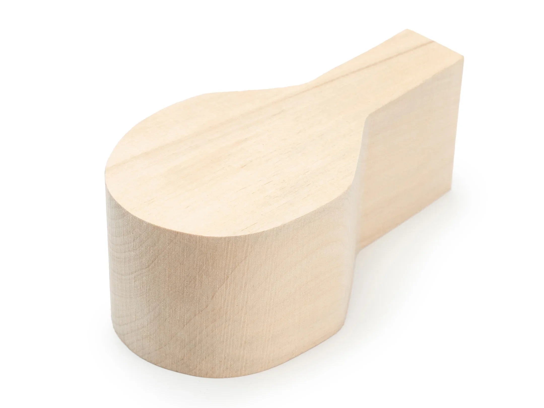 Träskiva - mall BeaverCraft B3; 135x77x54 mm; för snidning